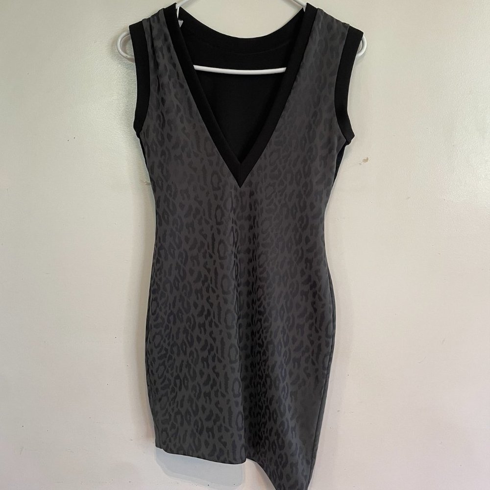 Bec & Bridge Cheetah Animal Print Mini Dress Size 2